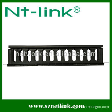 1U plastic cable tray management